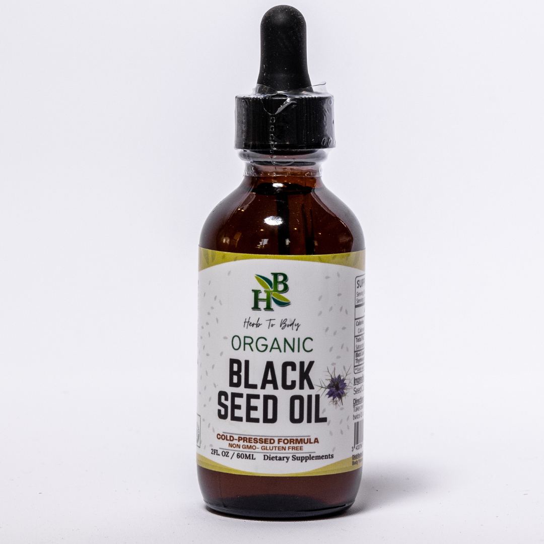 Organic Black Seed Oil: 8oz