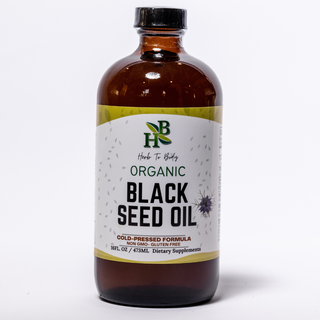 Organic Black Seed Oil: 8oz