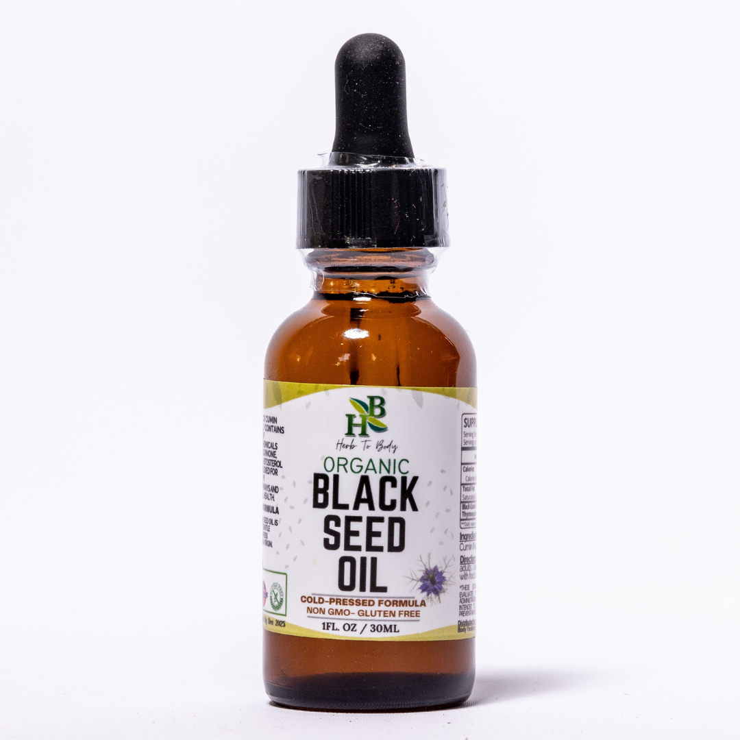 Organic Black Seed Oil: 8oz