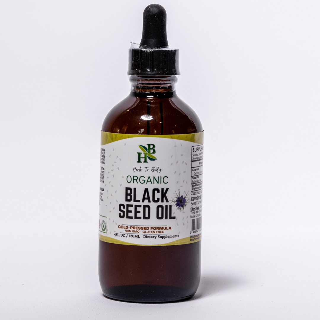 Organic Black Seed Oil: 8oz
