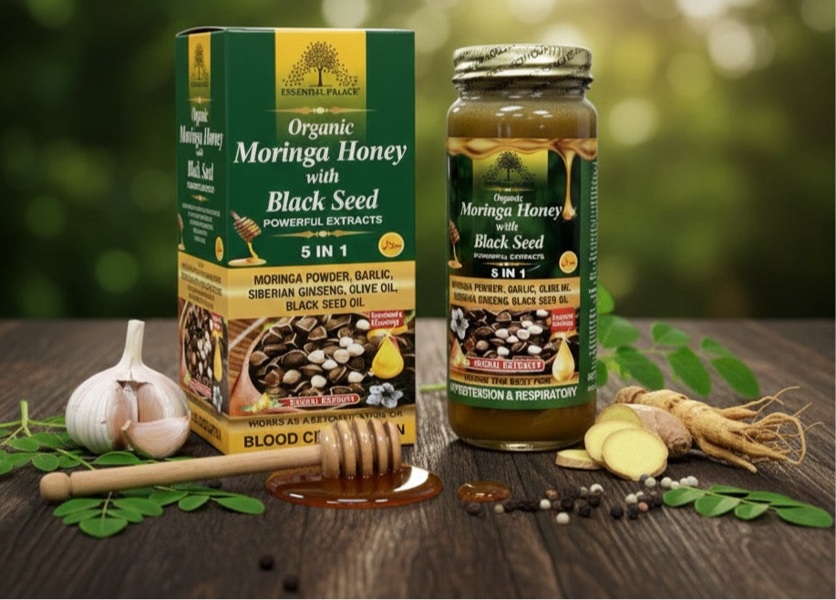 Moringa Honey with Black Seed