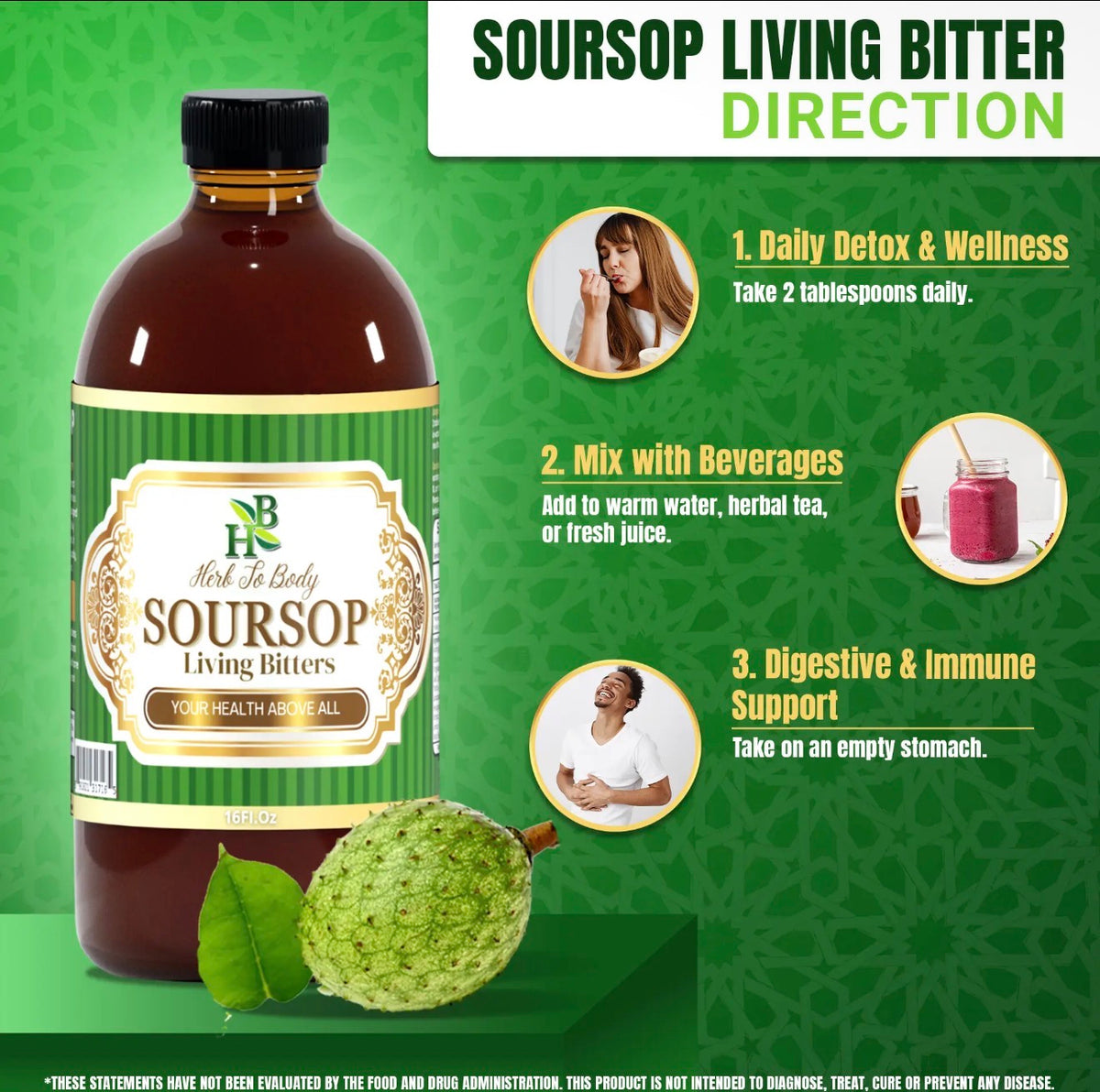 Soursop Living Bitters
