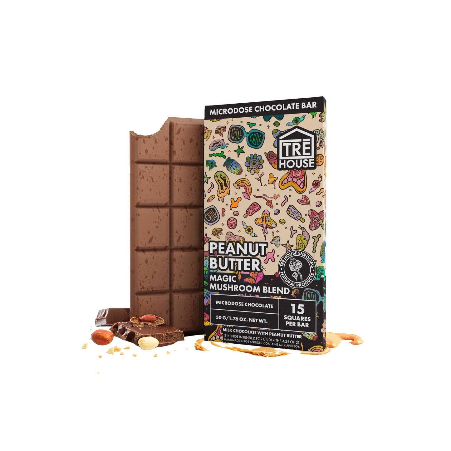 TreHouse Mushroom Chocolate Bar