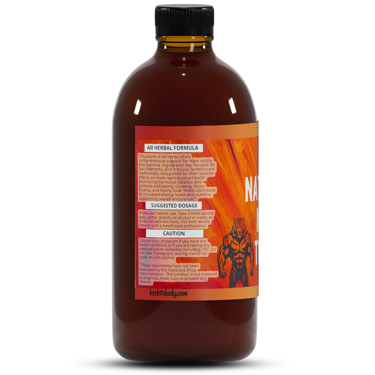 Natural Men Tonic (Extra Strength) 16oz