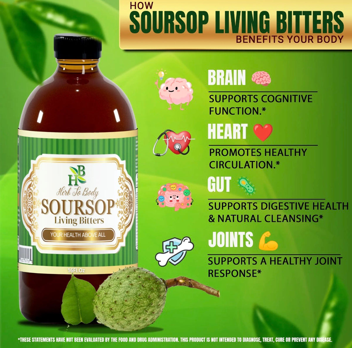 Soursop Living Bitters