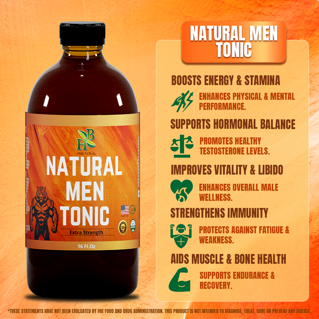 Natural Men Tonic (Extra Strength) 16oz