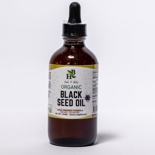 Organic Black Seed Oil: 8oz