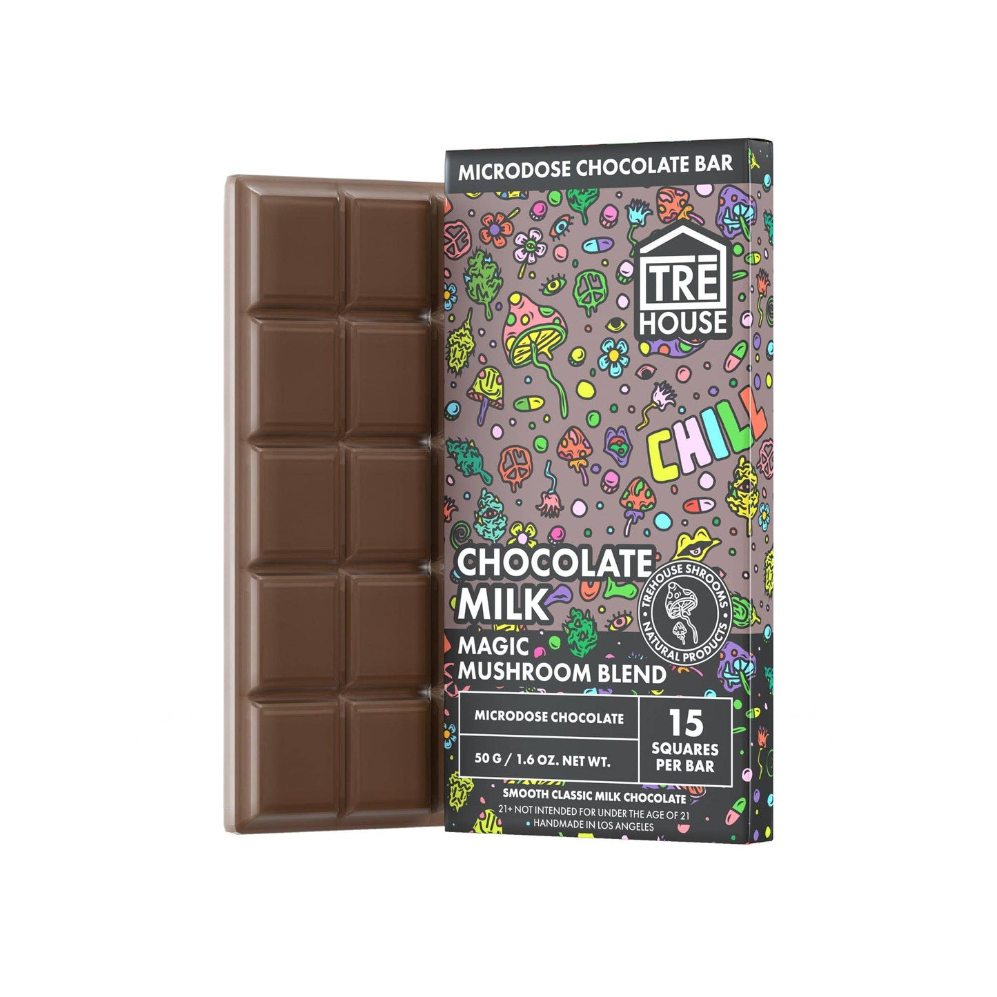 TreHouse Mushroom Chocolate Bar