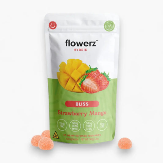 Bliss 25mg THC Gummies